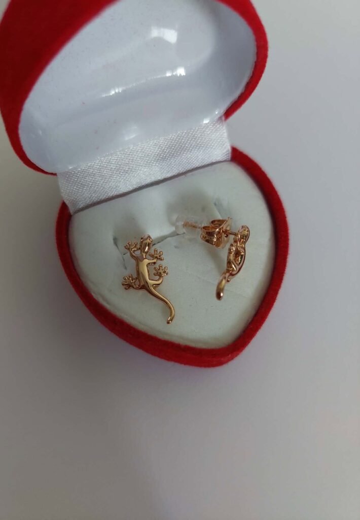 Vinukai "Driežiukai" 1,6cm.