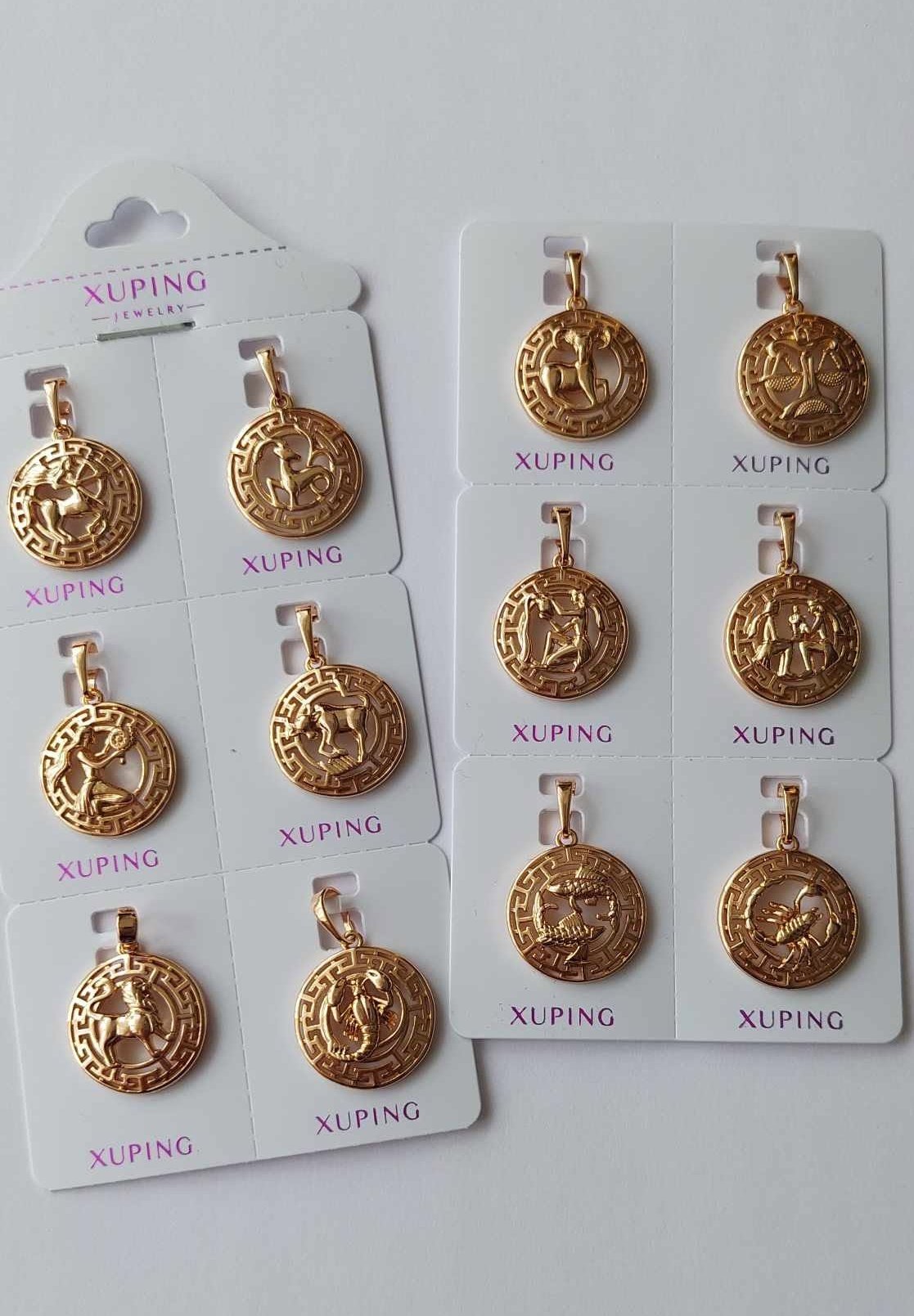 Grandinėlė ir zodiako pakabukai – pasirinkite norimas dalis